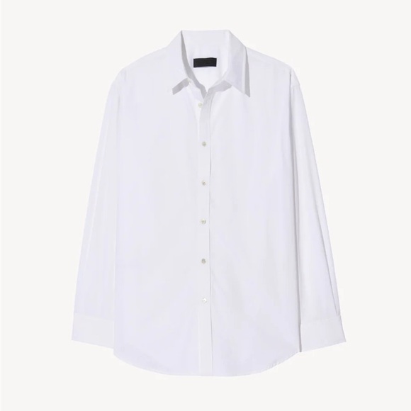 NILI LOTAN Cristobal Men White Button Down Shirt - Picture 6 of 11